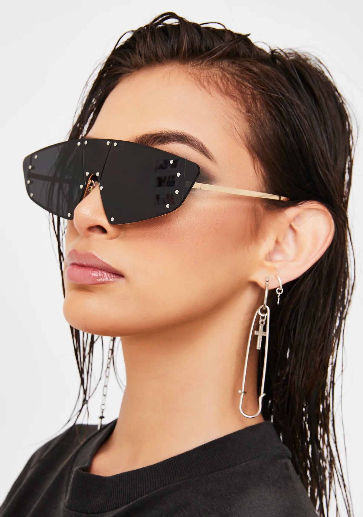 Wicked Hard To Catch Aviator Sunglasses