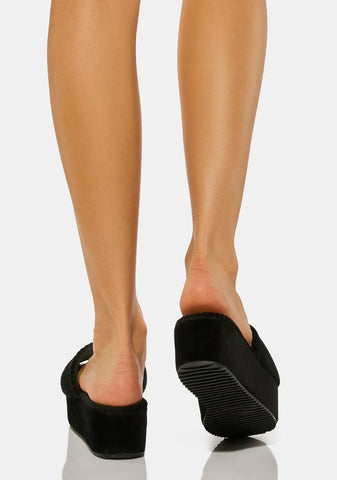 Breezin' By Platform Slide Sandals