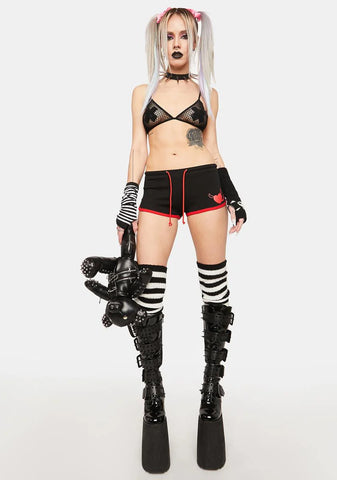 Satan's Lil Girl Dolphin Shorts