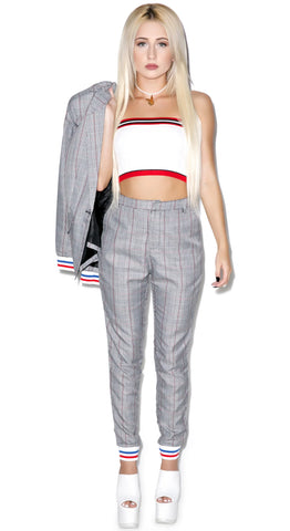 Tippi Plaid Trousers
