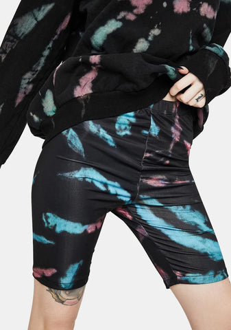 Khloe Tie Dye Biker Shorts
