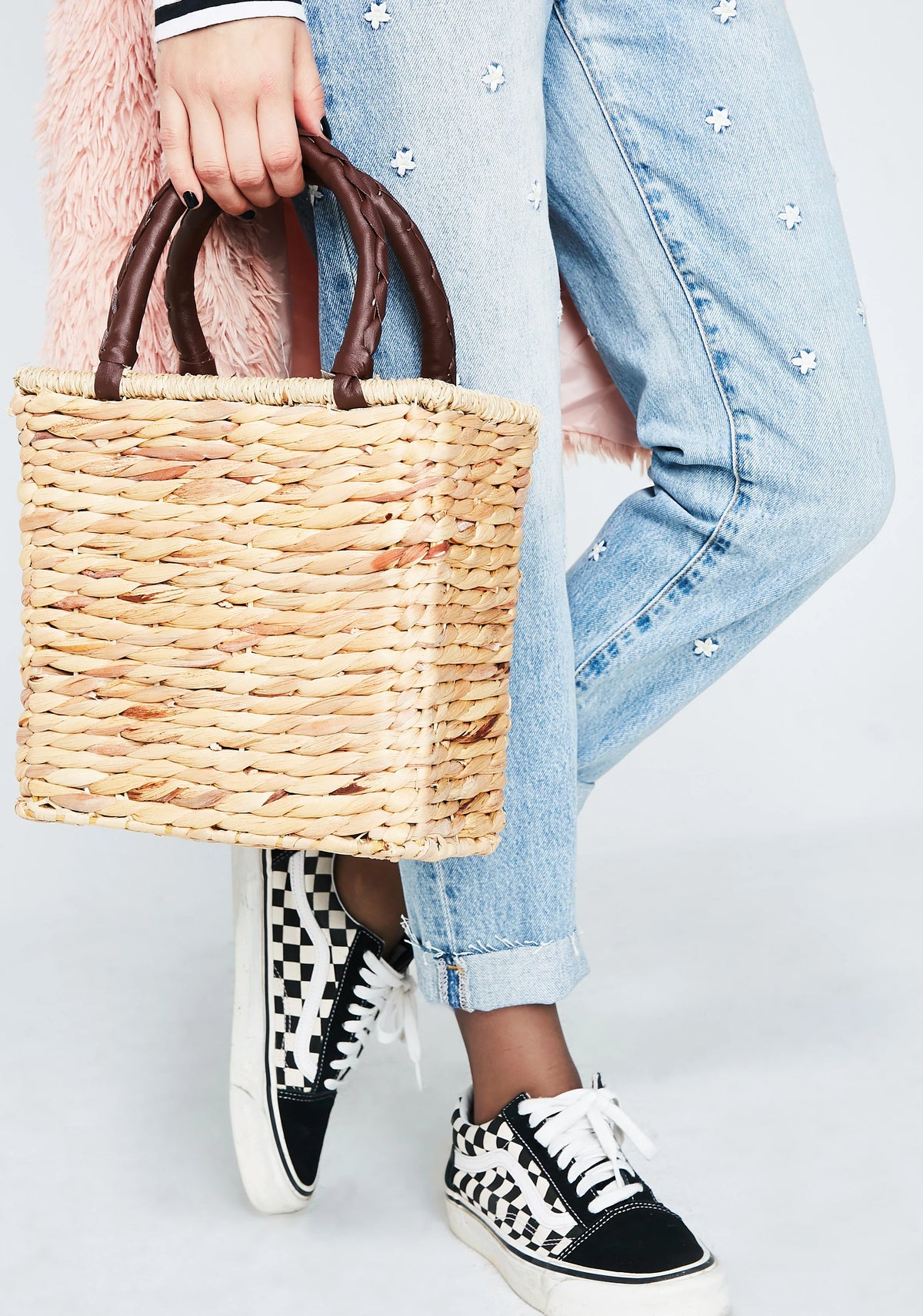 Sun Kissed Straw Handbag