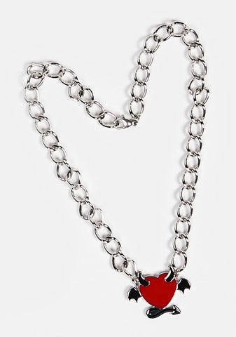 Naughty By Nature Heart Necklace