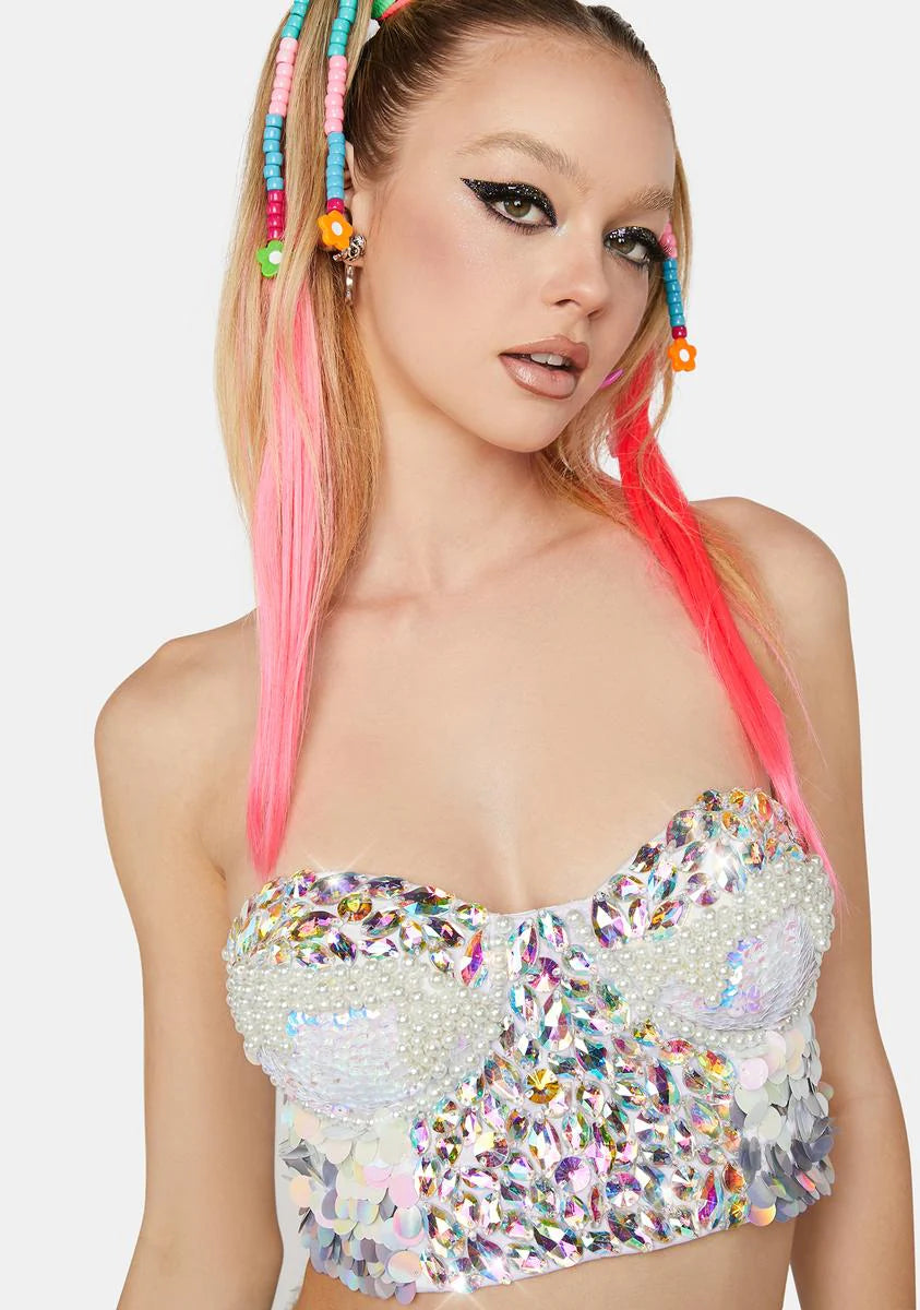 Too Glam To Give A Damn Bustier