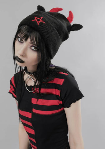 Kickin It Goat Horn Beanie