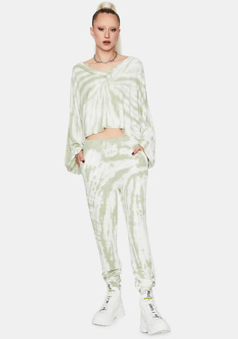 Sage New Fantasies Tie Dye Sweatpants