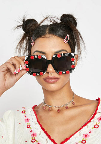 Love Sweetener Rose Sunglasses