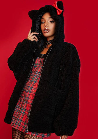 Keep It Cute Teddy Fur Jacket