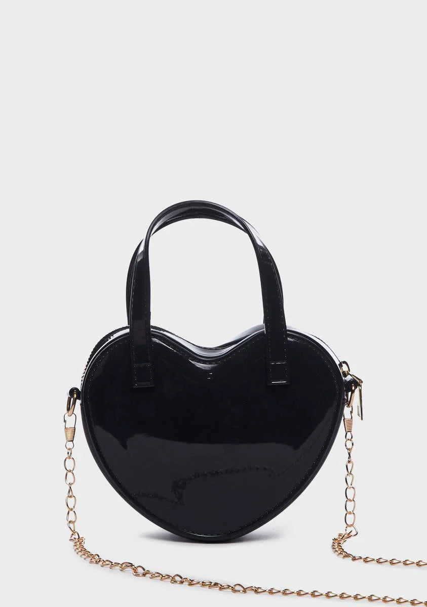 Noir How Beautiful Heart Bag
