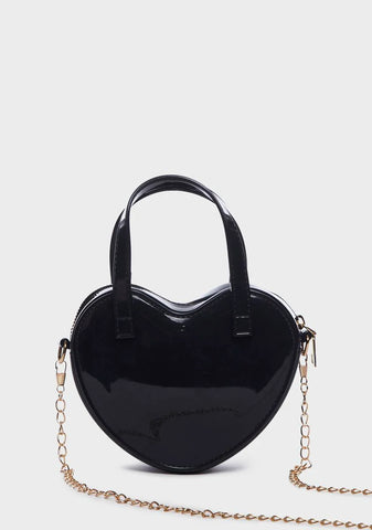 Noir How Beautiful Heart Bag