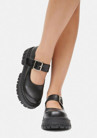 Teen Craft Platform Mary Janes