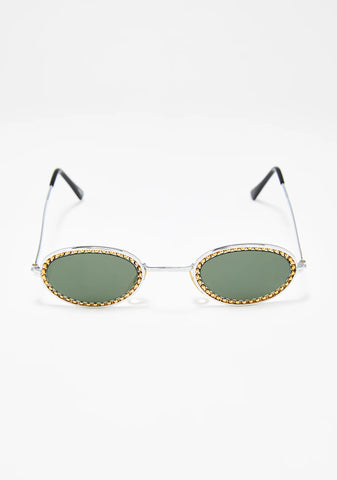 Hipster Glam Studded Sunglasses