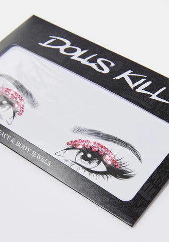 Rosey Stares Pink Eye Gems