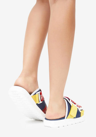 Navy Authentic Mitel 1 Slides