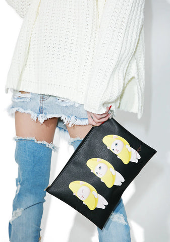 Banana Cat Clutch