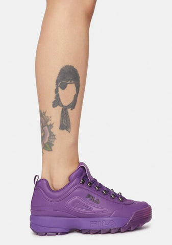 Purple Disruptor Zero Pearl Sneakers