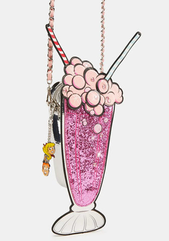Drink Your Milkshake Crossbody Bag