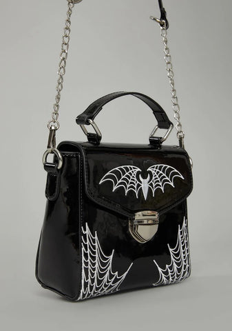 Onyx Bittersweet Spider Bites Crossbody Purse