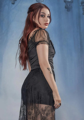 Enchanted Heart Puff Sleeve Top