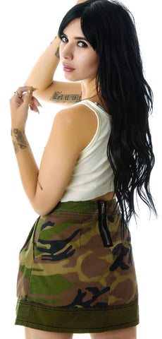 Camouflage Army Skirt