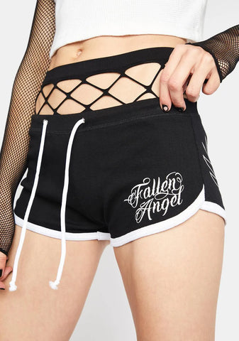 Fallen Angel Dolphin Booty Shorts