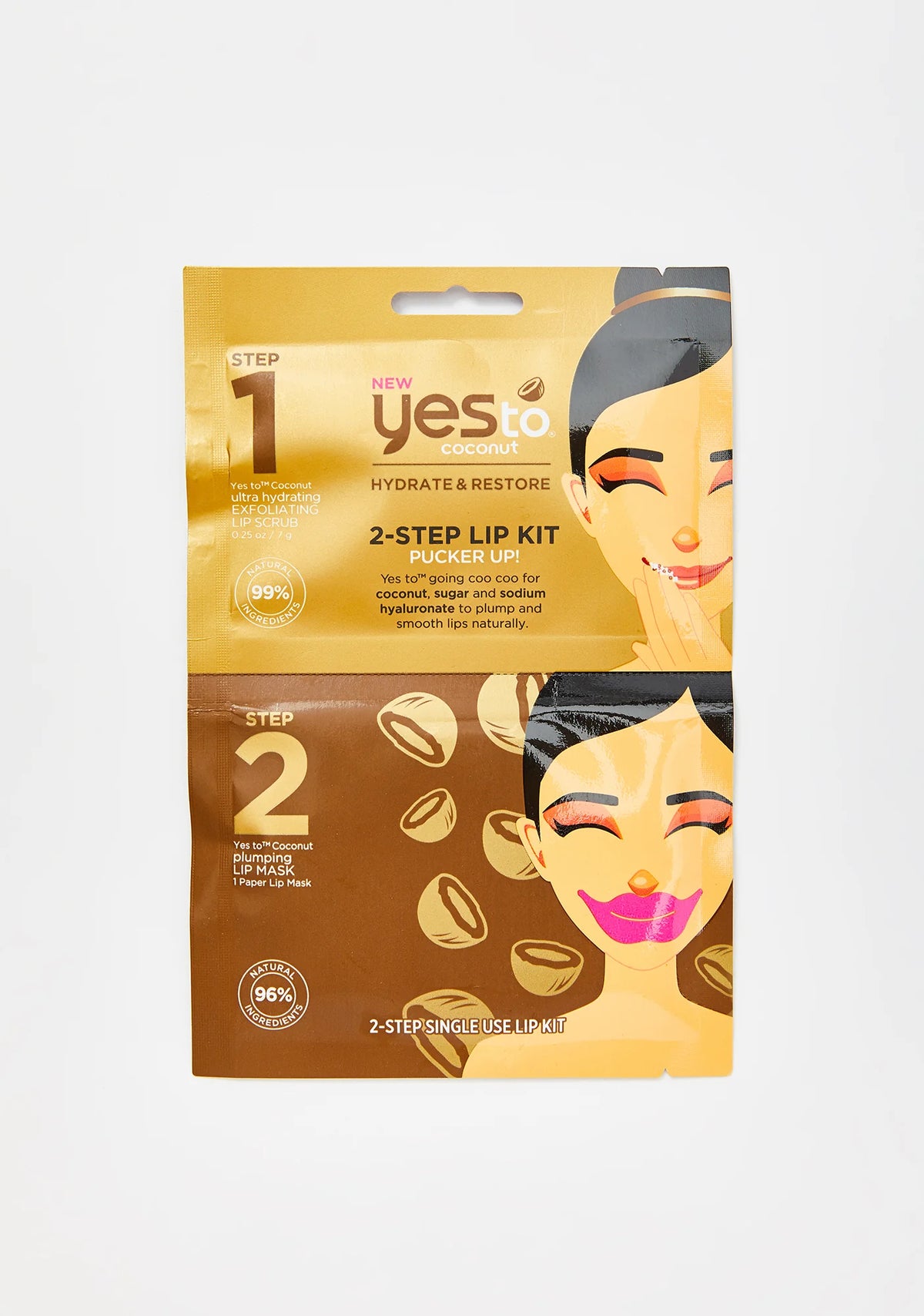 Coconut Two Step Lip Kit