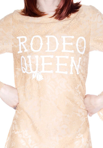 Queen of The West Flounce Dress