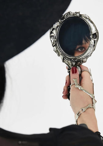 Vampire's Moon Hand Mirror