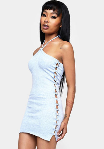 Blue Eve Mini Dress