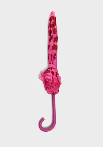 Loyal Maneater Printed Umbrella