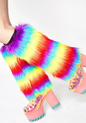 Kandi Drop Fuzzy Boot Covers