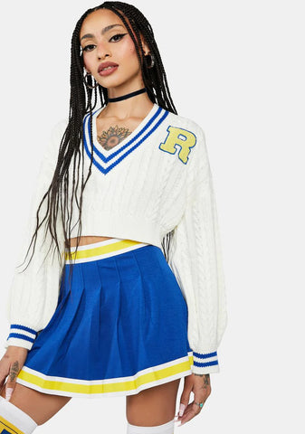 School Pride Knit Sweater