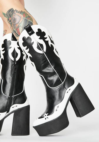 Never Coming Back Cowboy Boots