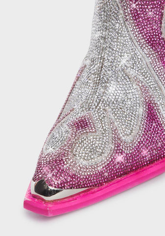 Sheriff Shine Cowboy Boots - Fire