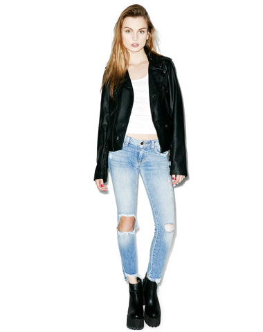 Hannah Addicting Slim Crop Jeans