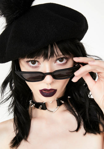 Midnight Drunk In Luv Tiny Sunglasses