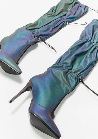 Rack It Up Reflective Boots