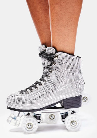 Icy Billionaire Bling Roller Skates