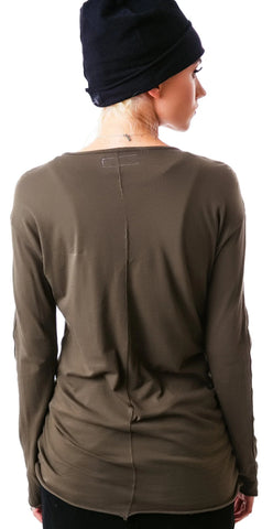 Knomad Long Sleeve Crew - Dark Green