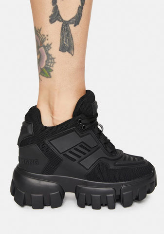 Blackout Psycho Candy Platform Sneakers