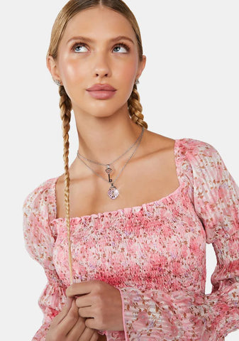 Long Distance Love Layered Necklace