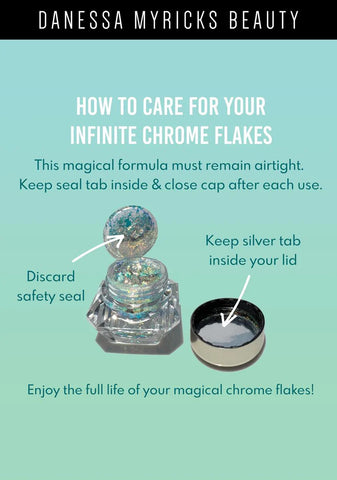 Kiss Me Infinite Chrome Flakes