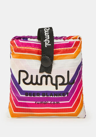 Retro Sunrise Beer Blanket