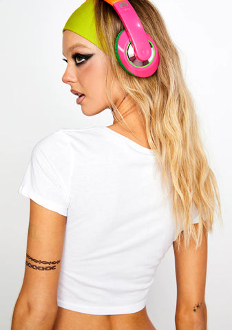 Keep Blazin Crop Tee