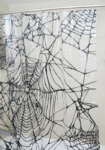 Clearly Crawling In Shower Curtain