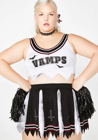 Varsity Vamp Cheerleader Costume Set