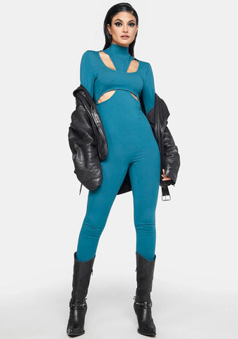 Make A Scene Cut-Out Jumpsuit