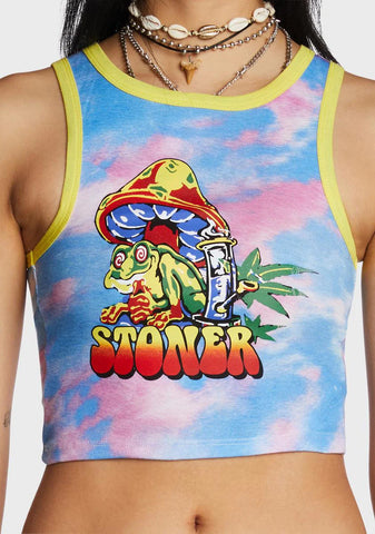 Stoner Mushroom Crop Tank