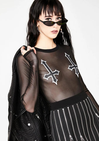 Sinister Sass Long Sleeve Top