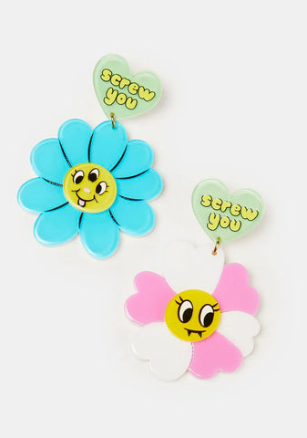 Feral Flowers Earrings